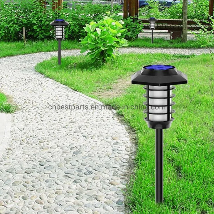 Outdoor Waterproof Landscape LED Lighting Garden 1.8W LED Solar Powered Flame Warm Flickering Lamp Hot LED Garden Decorative Light