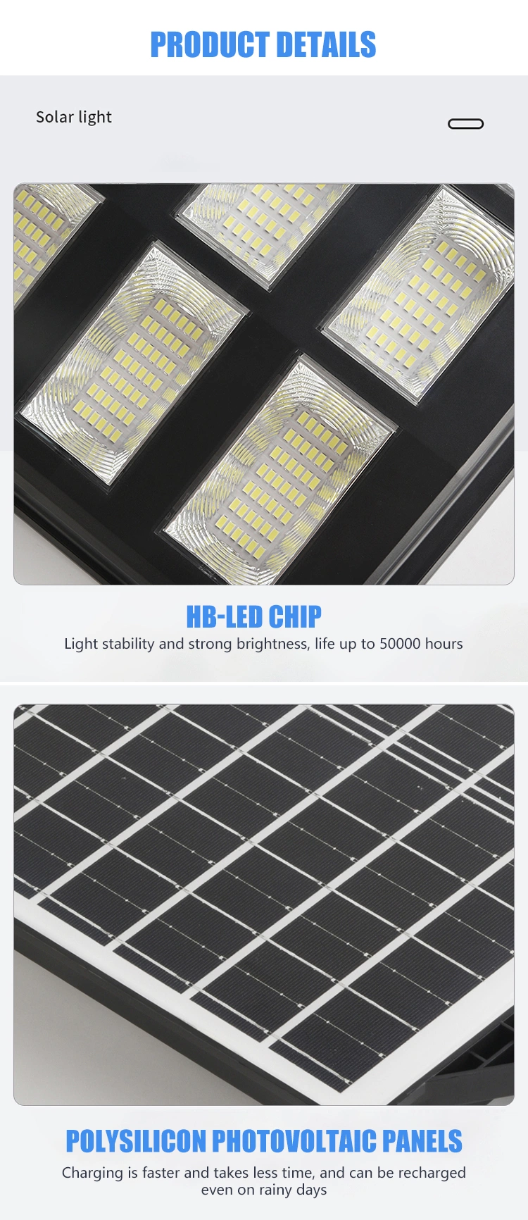 High Bright Outdoor Waterproof Aluminum SMD IP65 120W Integrated All in One Solar LED Street Light