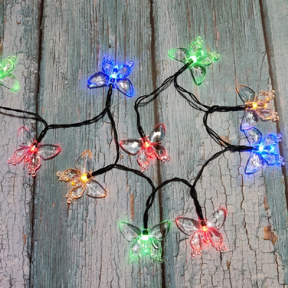 Solar Lights Fairy Blossom Flower Christmas Lights LED Lights for Indoor Outdoor, Patio, Lawn, Garden, Christmas Bl18076