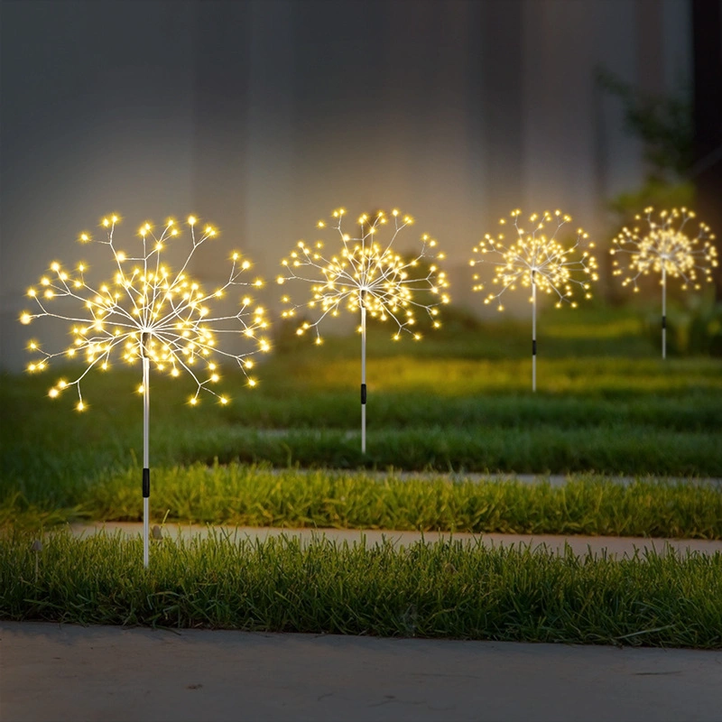 Eneryy Saving Outdoor Waterproof Fairy Garland Lamp 150 LED Powered Garden Solar Lamp String Light LED Fireworks Lights