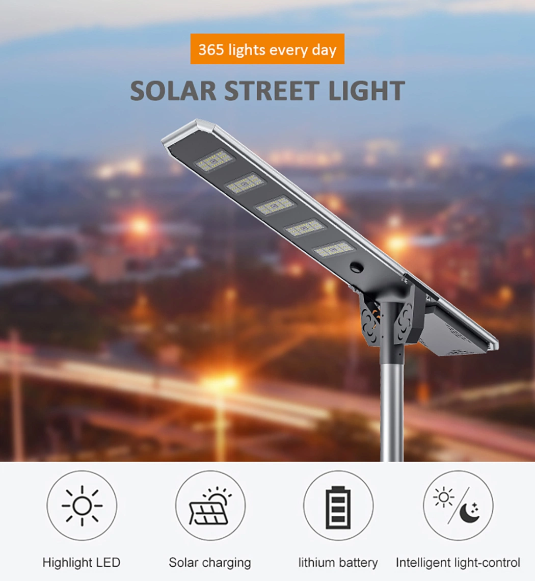 LED Color Bright All in One Solar Street Light