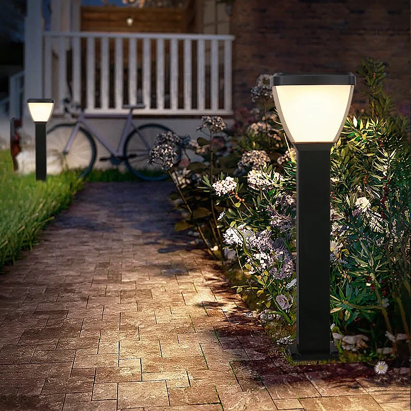 Outdoor Waterproof Integrated LED Solar Garden Light for Lawn, Patio, Yard, Walkway, Driveway Solar Path Courtyard Lamp