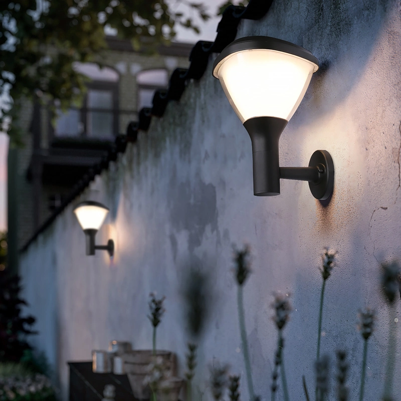 2021 Hot Sale Gate Residential Outdoor IP65 House Waterproof Garden 5W LED Solar Wall Light