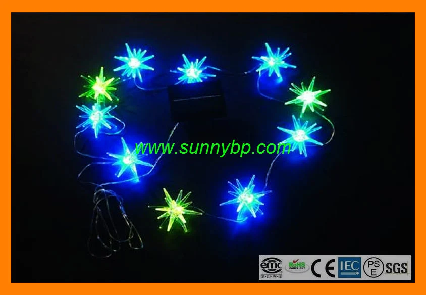 100 LED Multicolor Solar Christmas Tree Lights