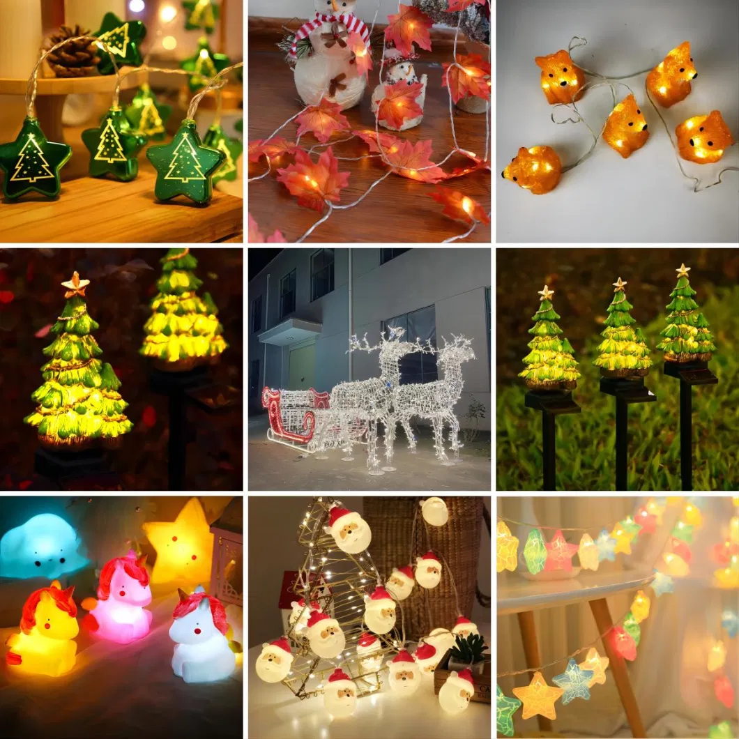 China Wholesale Price Christmas String Lights White Solar Christmas String Light Solar Wind Outdoor Lighting Solar Powered Outdoor Lighting Decoration Light