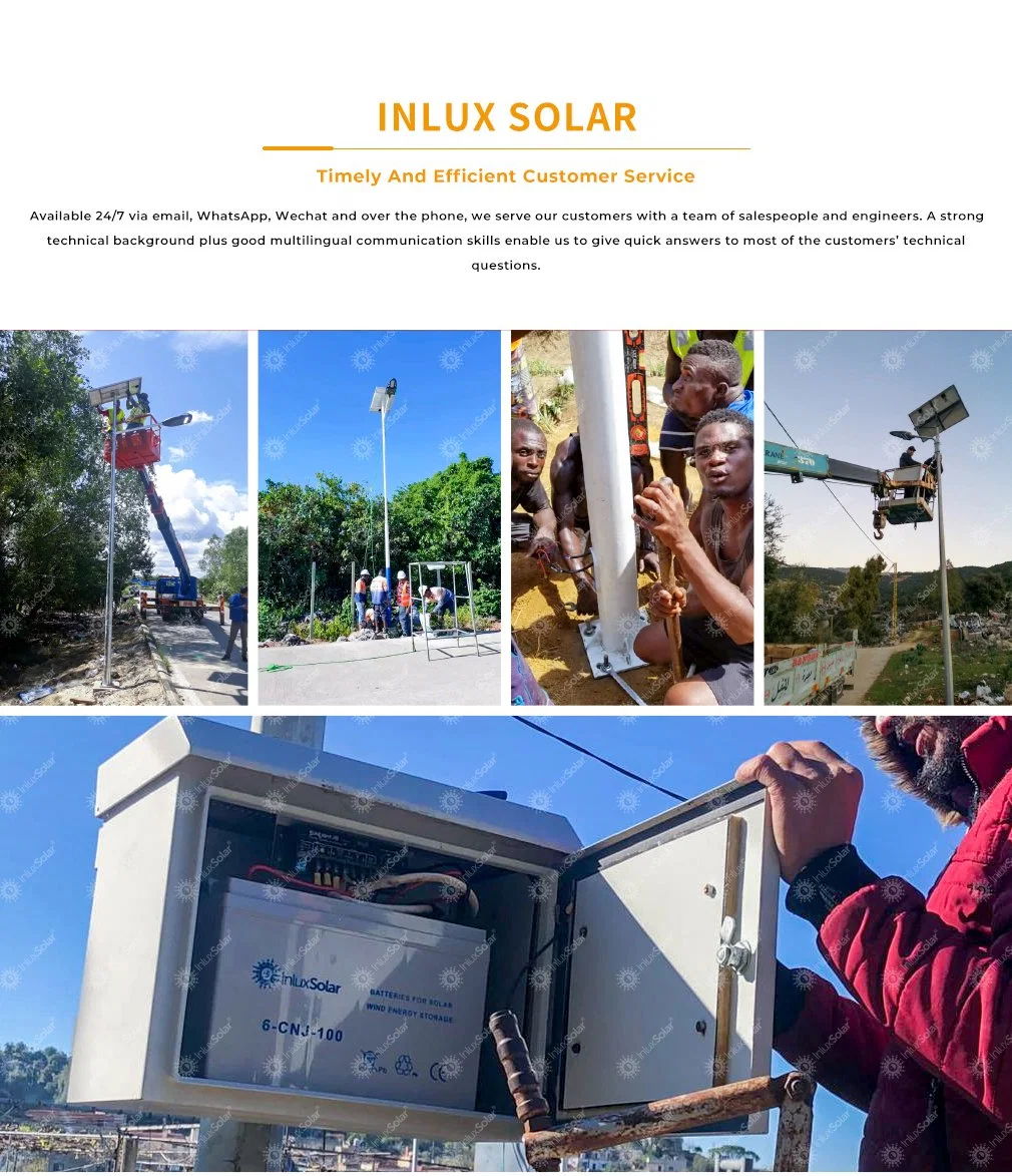 Integrated All in One Aluminium IP65 IP66 IP67 Waterproof Outdoor Road Garden LED Solar Street Lamp with Motion Sensor Lithium Battery and Panel