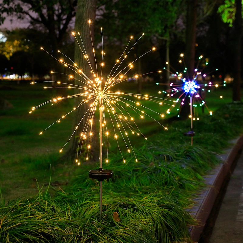 Eneryy Saving Outdoor Waterproof Fairy Garland Lamp 150 LED Powered Garden Solar Lamp String Light LED Fireworks Lights