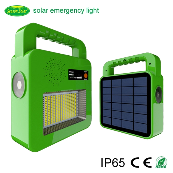 High Power Solar System USB Mobile Charging Home Lighting Outdoor Camping Solar Lantern with LED Light