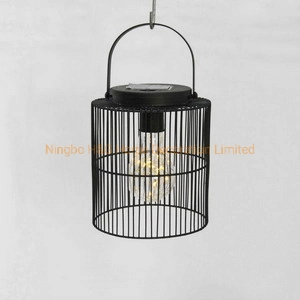 Garden Decoration Metal Wire Lantern Solar Lantern