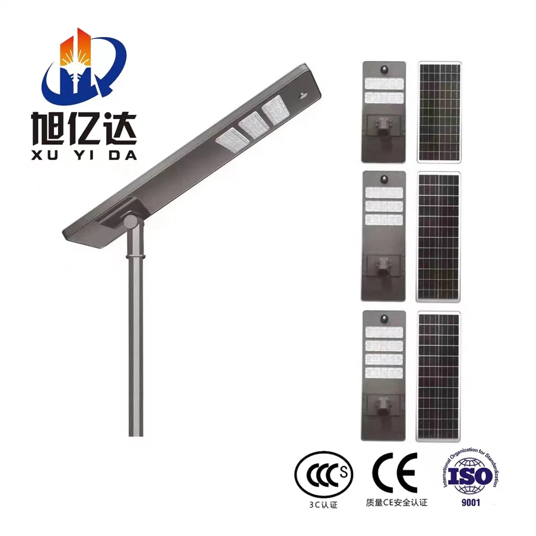 Alltop IP65 Outdoor Waterproof Pathway Road Lighting SMD Integrated 60W 120W 180W 240W Aio Solar LED Street Lamp
