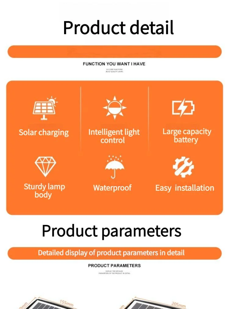 Wholesale Solar LED Wall Mounted Sensor Lamp Induction Night Light Outdoor Waterproof Lantern for Garden Patio Park Decoration