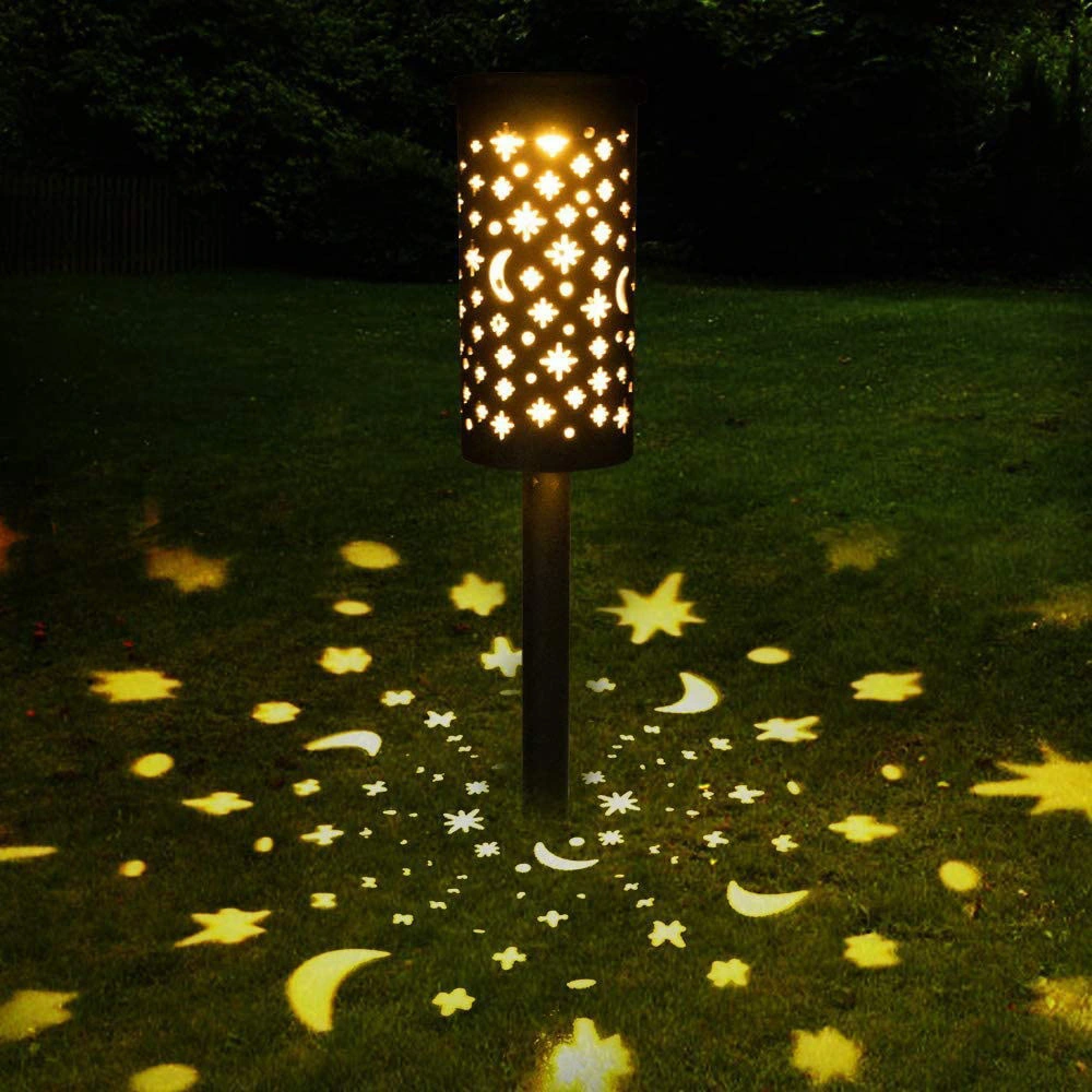 Solar Pathway Lights Outdoor, Decorative Garden Lights, Waterproof, Water Density IP44 LED Landscape Lantern for Walkway, Path Solar Lamps Garden Bl17317