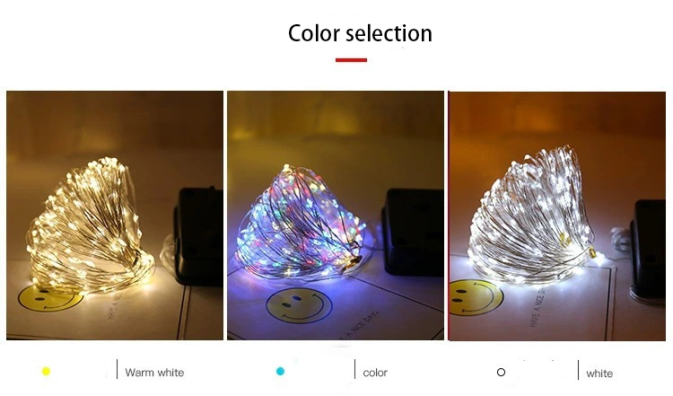 Solar Powered Fairy Lights Outdoor Copper Wire Decoration Christmas Lights Waterproof for Garden Yard Camping Patio Tree Party