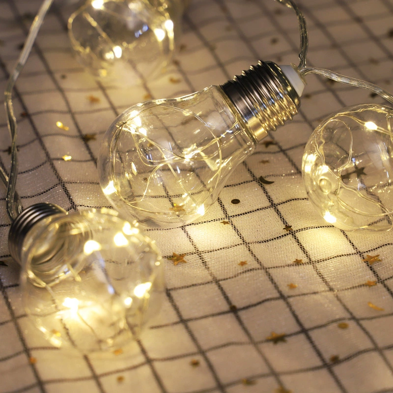 Solar Edison Vintage Bulb String Lights for Deck Yard Tents Party Decor