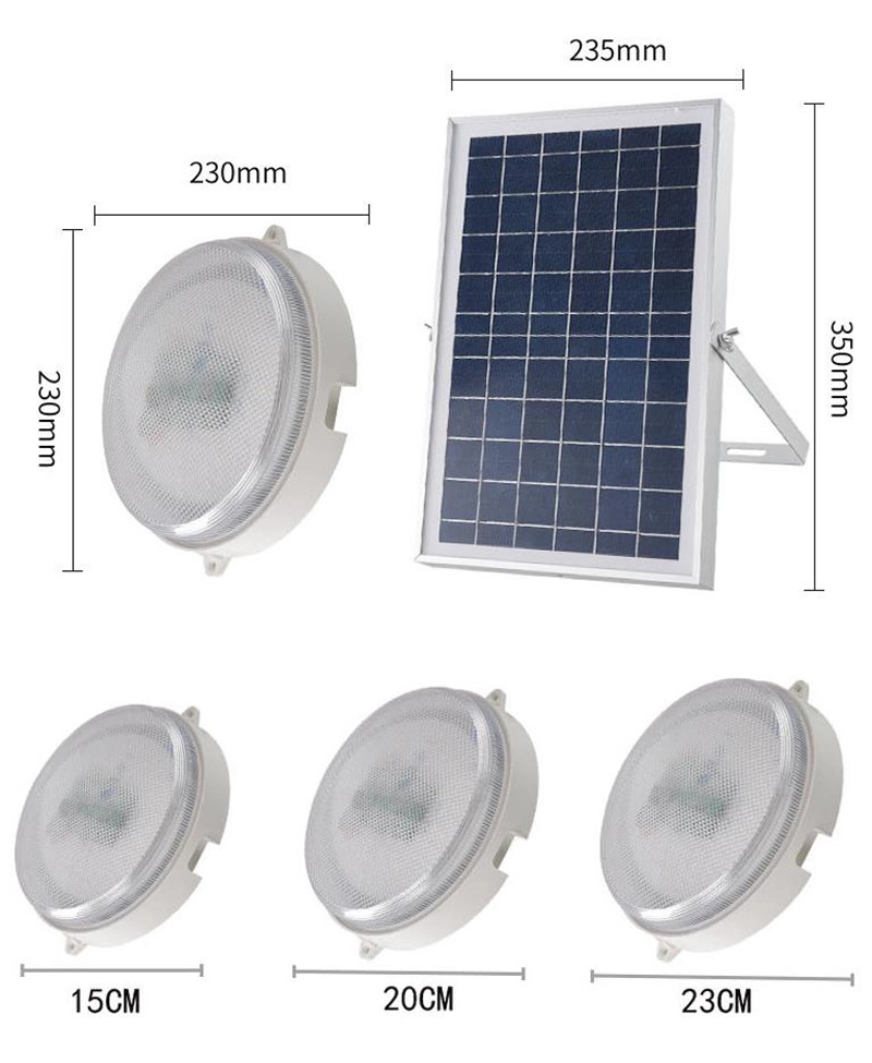 Solar Shed Light Daytime or Night 136LEDs Brighter Solar Light Indoor&Outdoor with Remote, IP65 Barn/Chicken Coop/Workshop/Ceiling/Pendant Light
