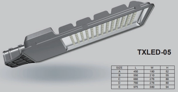 60W 90W LED Solar Street Light Single Arm Tapered Octagonal Galvanized Steel Post