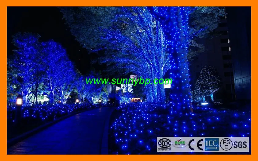 100 LED Multicolor Solar Christmas Tree Lights