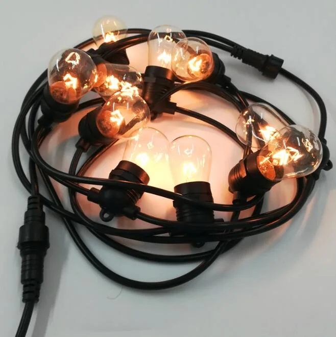 E27 Solar Lamp String Decorative Lamp String Christmas Tree Lights