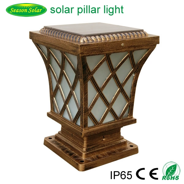 High Power LED Lamp 5W Decking Lighting Garden Outdoor Solar Post Cap Light with LED Lighting