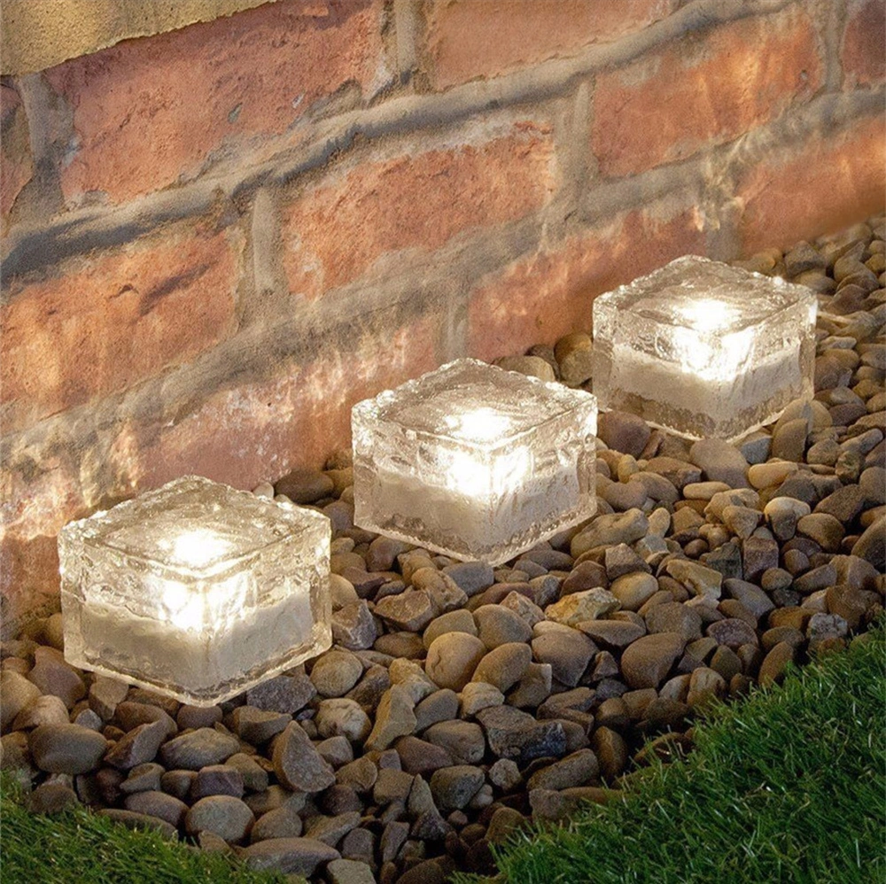 Solar Brick Paver and Landscape Lights for Walks, Patios, Driveways &amp; Pool Decks