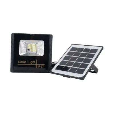 Gran cantidad de lúmenes de alta potencia SMD Exterior/Interior/COB LED 300W Foco Solar con Opto-Sensor&amp;Control remoto