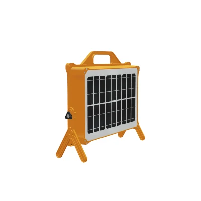 Luz solar recargable de camping con brillo ajustable