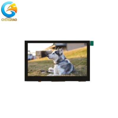Fábrica 480X272 píxeles 4,3 pulgadas TFT pantalla visible en la luz del sol LCD TFT en color con interfaz RGB de 24 bits
