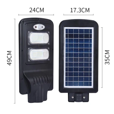 60W 90W 120W de energía solar ABS, luces de la Bahía de exteriores de alta luz colgantes, ahorro de energía Jardín Lámparas de LED, luces de carretera resistente al agua