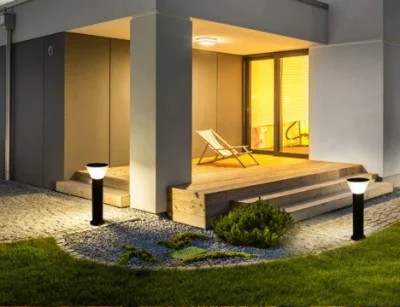Paisaje LED Solar Lawn Luz paisaje Patio Patio Jardín Patio Entrada