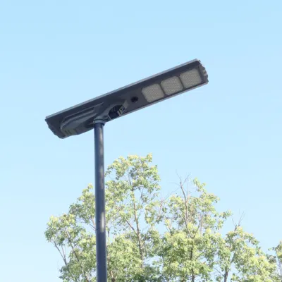 Proyecto de Gobierno exterior Sunc LED 100W 200W 300W 400W IP65 Camino de la calle Alta Alta aluminio brillante todo en uno Tipo Luz Solar de Calle con 4G Cámara