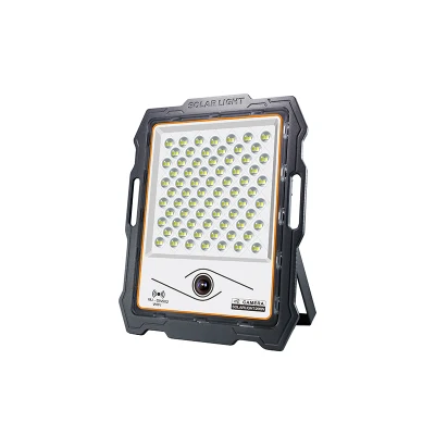 Sensor de movimiento exterior IP65 impermeable 200W Iluminación solar de calle Lámpara LED PAR Light Power System Project Home Jardín linterna Luz de fondo submarina