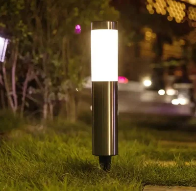 Césped exterior impermeable IP65, lámpara de Shandong, Qingdao Polo Ronda puesto de la calle la luz superior Jardín de Luz Solar LED