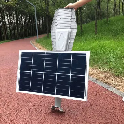 Luz LED Panel Solar 100W 200W 300W Solar LED Street Luz para paisaje Jardín camino Patio camino Lawn Road exterior