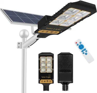 Zhongshan Lighting IP65 Impermeable 20W 30W 60W 90W 150W 400W Luces Solares LED Integradas Todo en Uno para Lámpara de Calle en Pequeñas Ciudades.