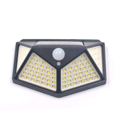 Ver más grande imageAgregar a Comparesharehigh calidad Precio barato Solar exterior Lámpara de jardín 100 LED Waterproof Motion sensor Solar Wall Luces de jardín