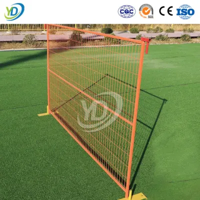 Yeeda Dark / Color Azul claro Canadá Temporary Fencing Panel China Temp Fence Paneles proveedores Backyard temporal Fence