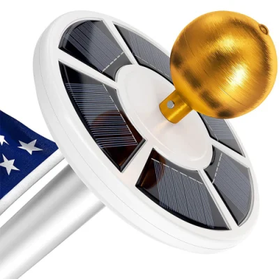 Super brillante de 200 Lumen LED de 26 de la luz solar bandera