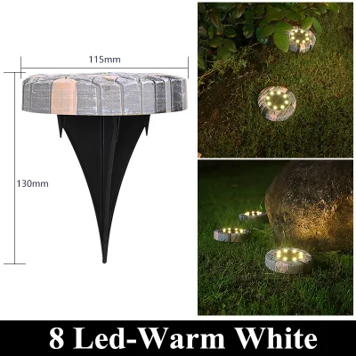 Comercio al por mayor productos solares paisaje de la luz de la calle astillero enterrados bajo tierra de las luces de iluminación LED