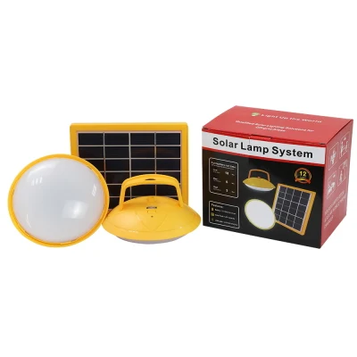 La luz de emergencia de la batería solar linterna LED Bombillas de doble carga de teléfono
