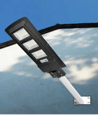 Todo en una calle LED Solar lámpara de Jardín al aire libre Sendero Alumbrado Público
