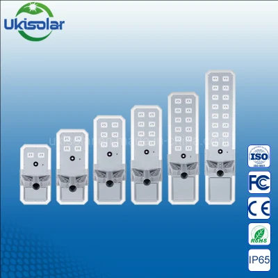 Sensor de movimiento PIR Ukisolar Lamparas Solares Luz Solars Powered Lampara de pared LED de iluminación del paisaje al aire libre Inicio Jardín de Luz Solar de 100W
