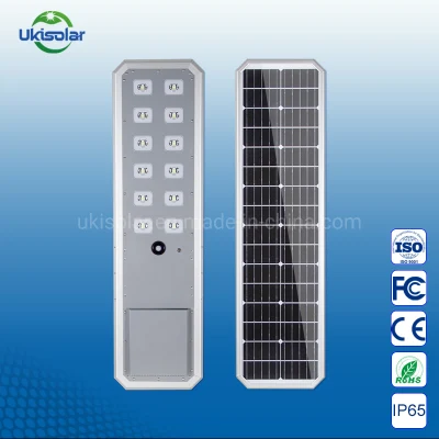 Sensor de movimiento PIR Ukisolar Lamparas Solares Luz Solars Powered Lampara de pared LED de iluminación del paisaje al aire libre Inicio Jardín de Luz Solar de 100W