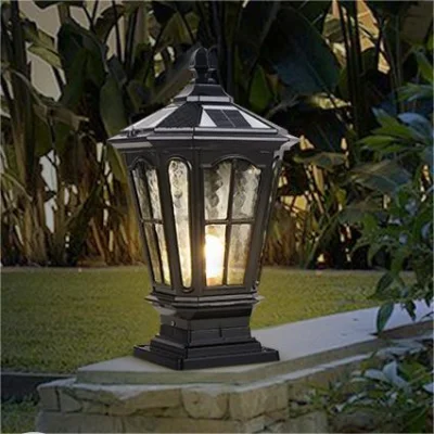 Iluminación de pared de luz LED de jardín de entrada con estilo moderno cálido