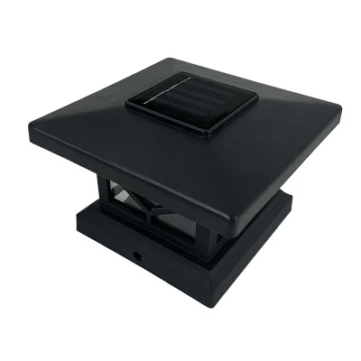 Más modernas patio Solar LED de luz decorativa Post Luz superior