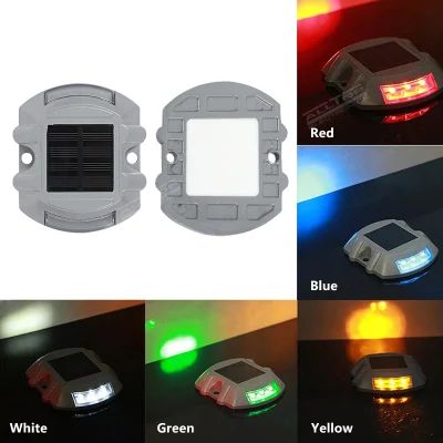 La energía solar a la autopista de las luces de pico de masa cubierta impermeable de Marcador de advertencia al aire libre de las luces de paso