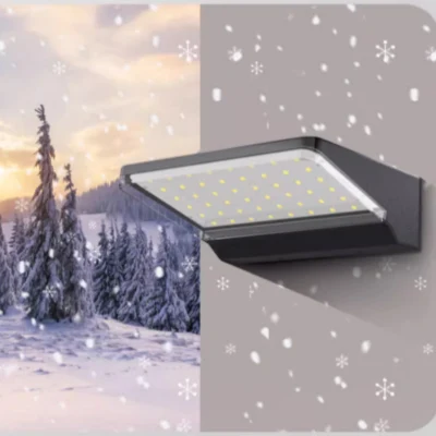 Linterna de pared para exteriores impermeable de jardín de LED