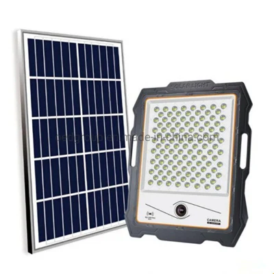 Seguridad CCTV de aluminio presofundido resistente al agua IP67 400W Vigilancia solar Proyector LED de la cámara