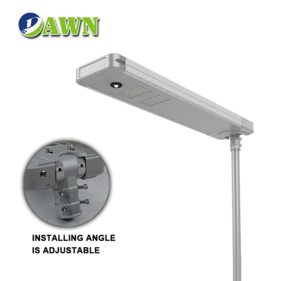40W, Sensor de movimiento PIR Calle luz LED Lámpara de jardín de pico de energía solar