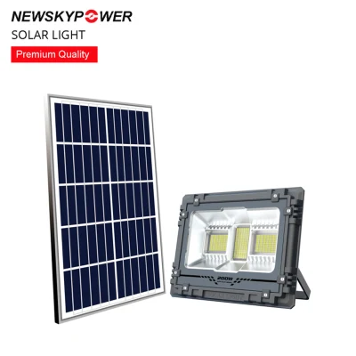 Fabricante China Venta caliente de alta potencia de alto brillo exterior IP65 200W Foco proyector LED Solar