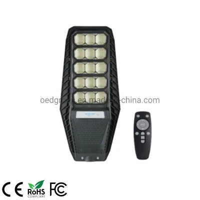 Control remoto del sensor de célula fotoeléctrica calle la luz solar de 150m² 300 W de iluminación de la Ruta Jardín al aire libre